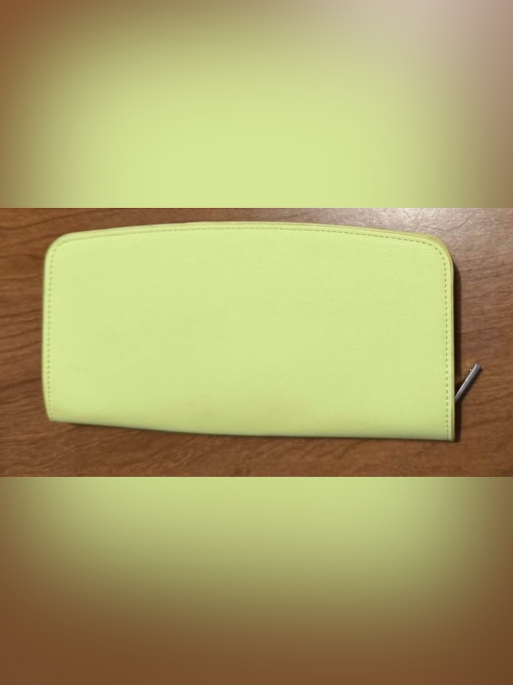 a new day Lime Green Zip Cosmetic Pouch